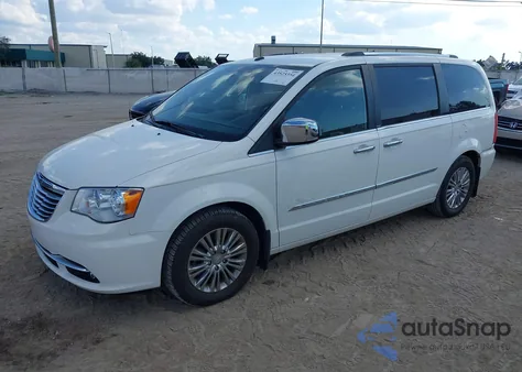 2011 Chrysler Town & Country Limited из США, поврежденный, VIN 2A4RR6DGXBR609803